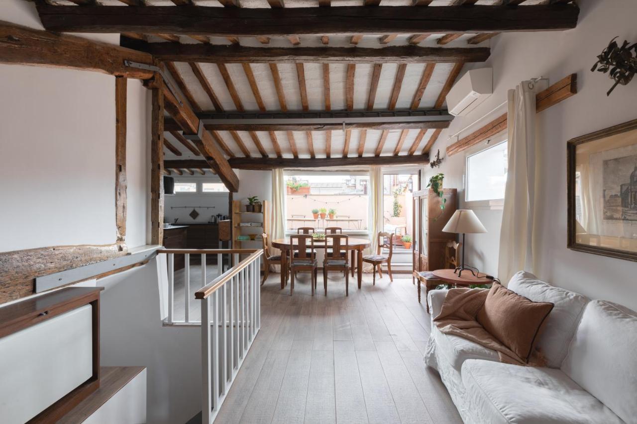 Amazing Penthouse With Terrace And Rooftop In Trastevere Rome Extérieur photo