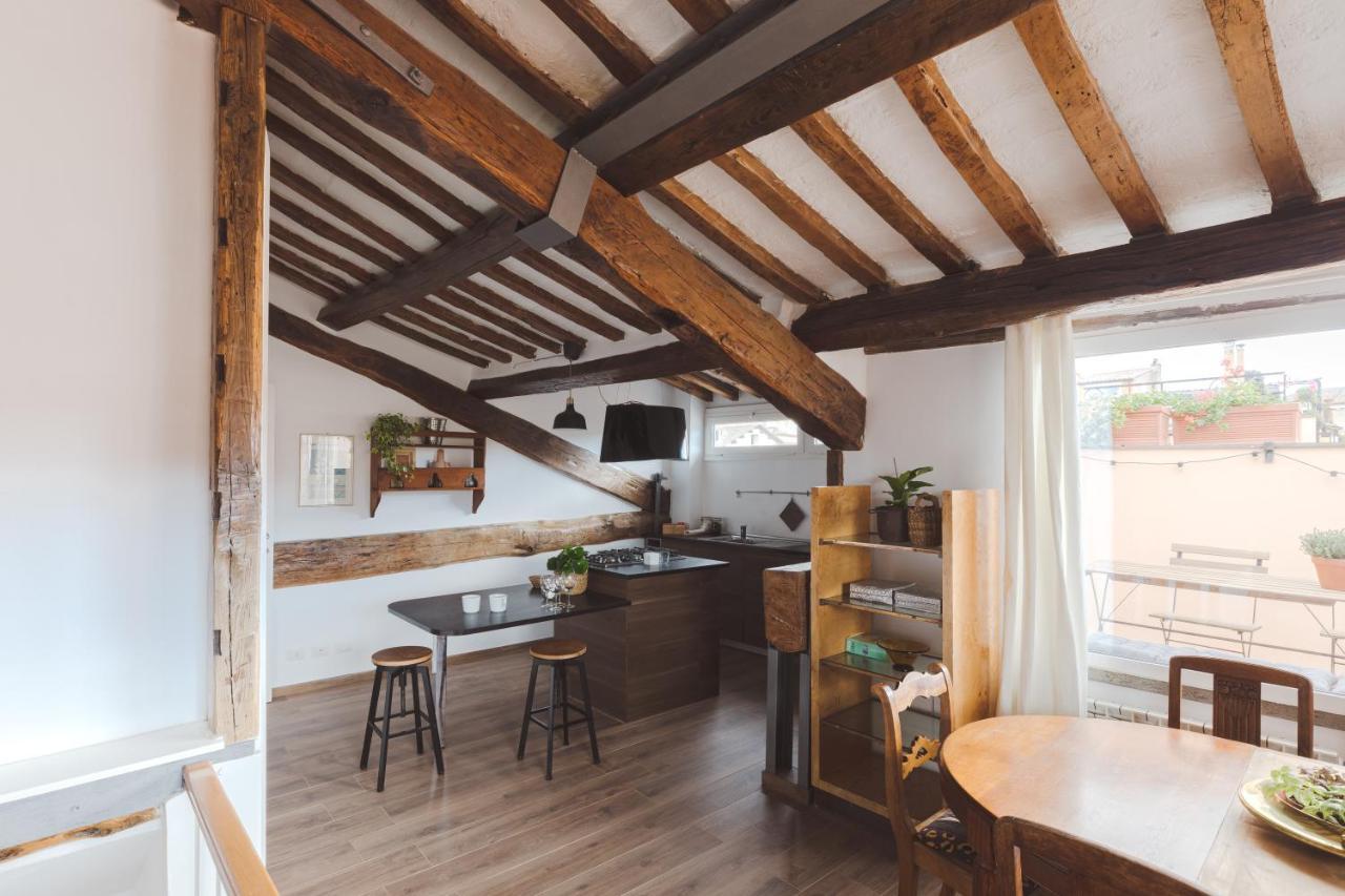 Amazing Penthouse With Terrace And Rooftop In Trastevere Rome Extérieur photo
