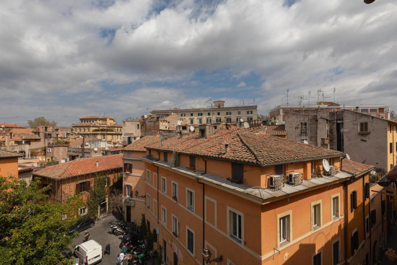 Amazing Penthouse With Terrace And Rooftop In Trastevere Rome Extérieur photo