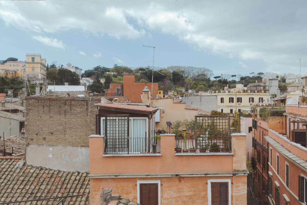 Amazing Penthouse With Terrace And Rooftop In Trastevere Rome Extérieur photo