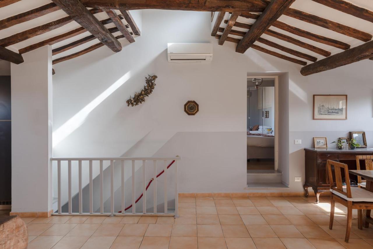 Amazing Penthouse With Terrace And Rooftop In Trastevere Rome Extérieur photo