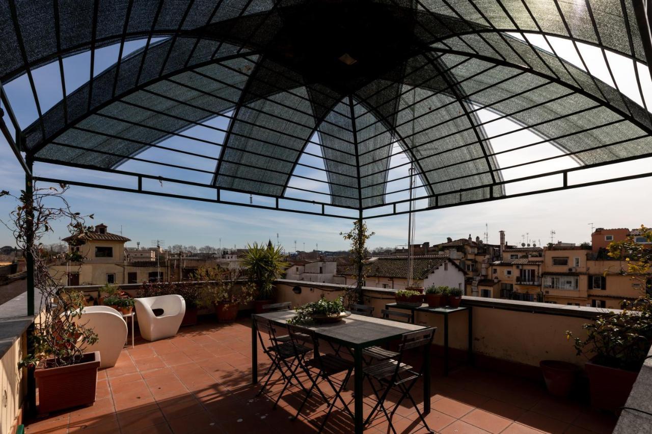 Amazing Penthouse With Terrace And Rooftop In Trastevere Rome Extérieur photo