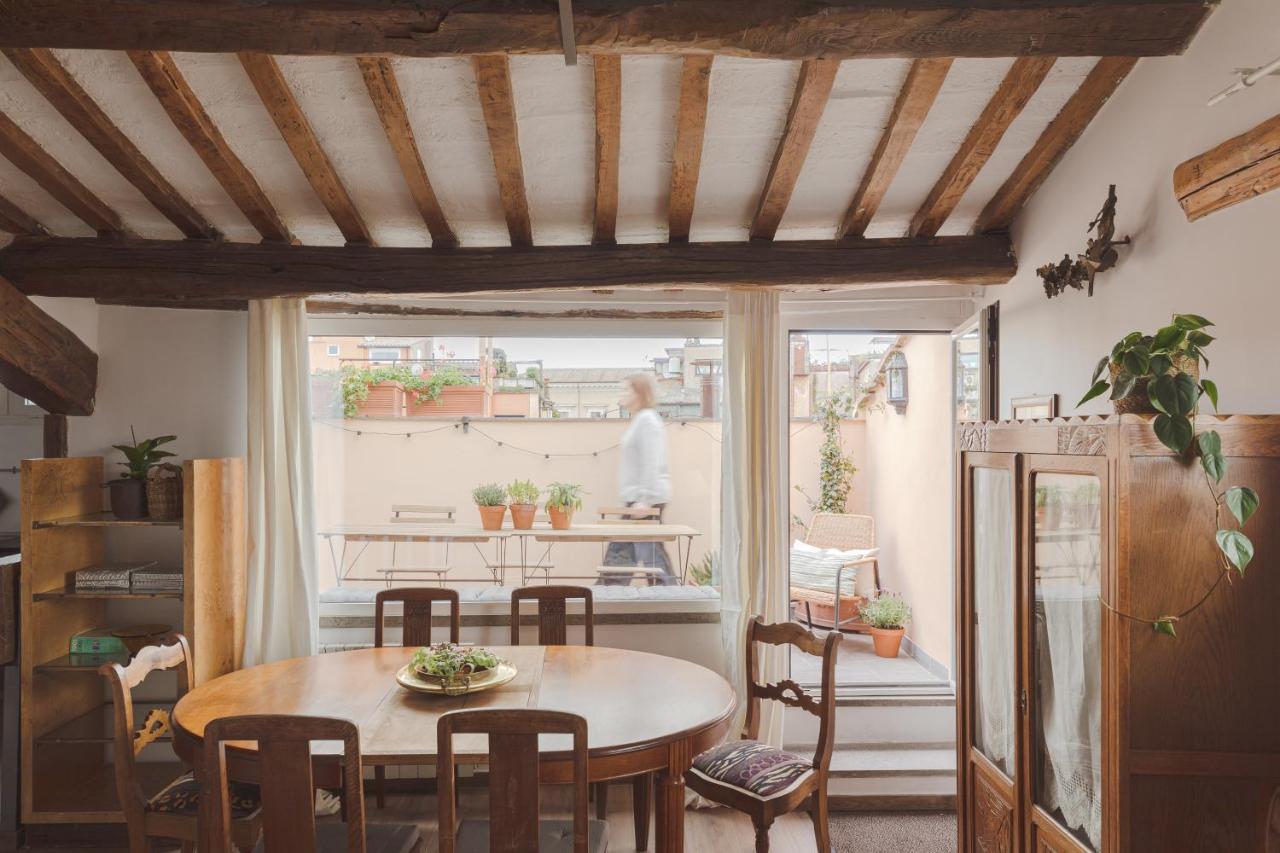 Amazing Penthouse With Terrace And Rooftop In Trastevere Rome Extérieur photo