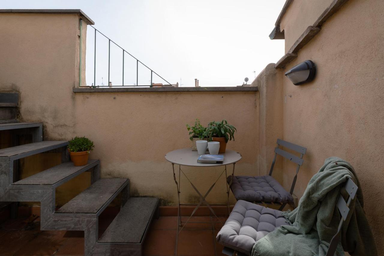 Amazing Penthouse With Terrace And Rooftop In Trastevere Rome Extérieur photo