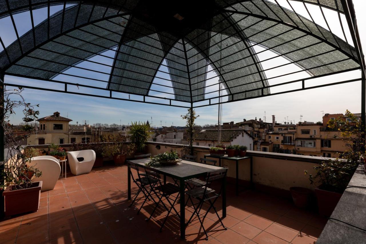 Amazing Penthouse With Terrace And Rooftop In Trastevere Rome Extérieur photo