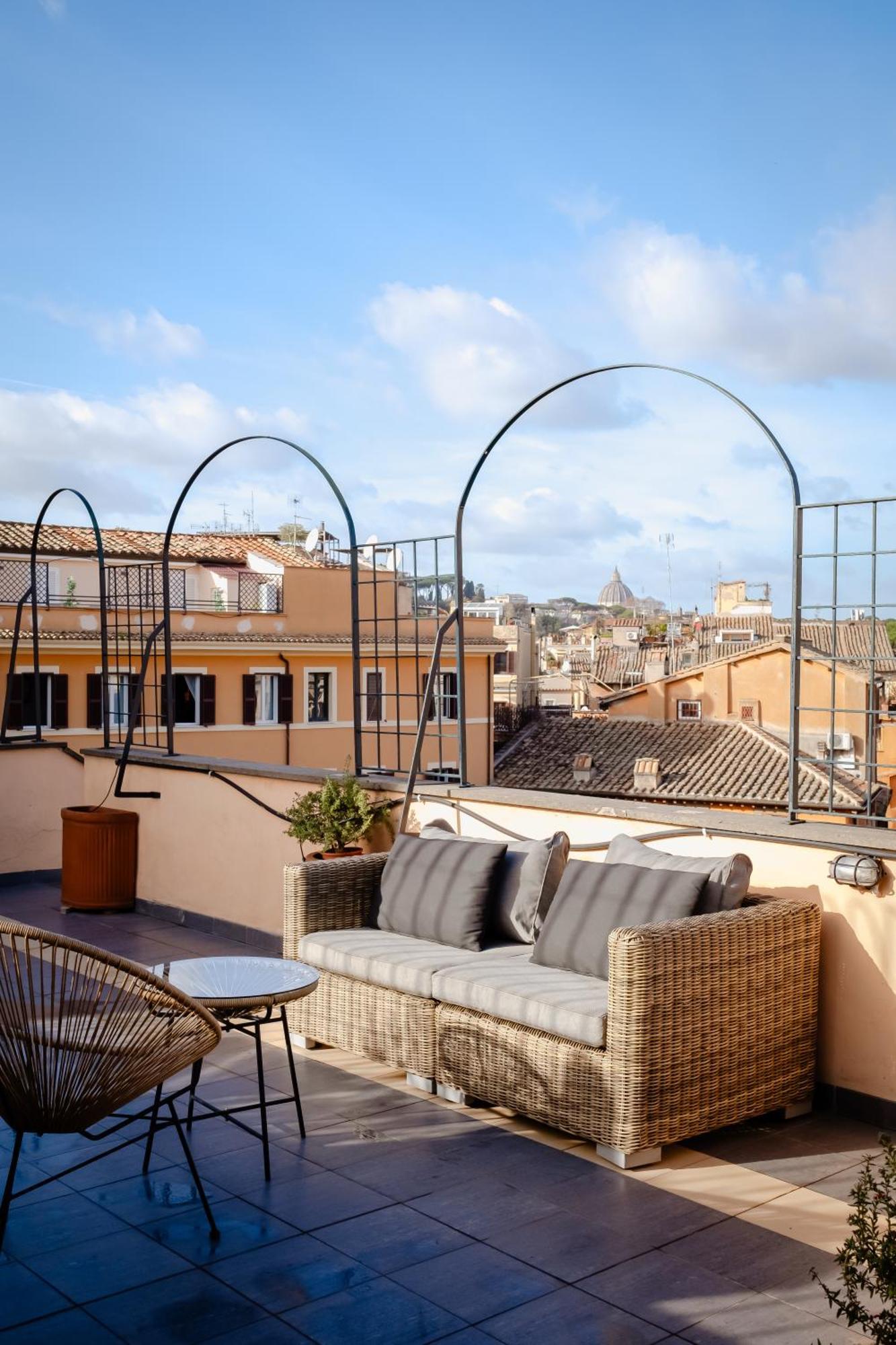 Amazing Penthouse With Terrace And Rooftop In Trastevere Rome Extérieur photo